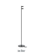 In-lite AIM FLOOR 100-230V – staande terraslamp met 1, 2 of 3 richtbare spots