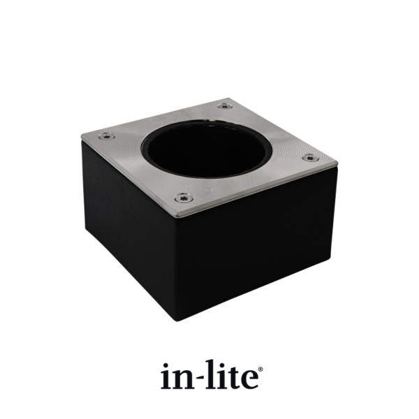 In-lite BOX 100 – montagebox voor grondspots in bestrating of grind
