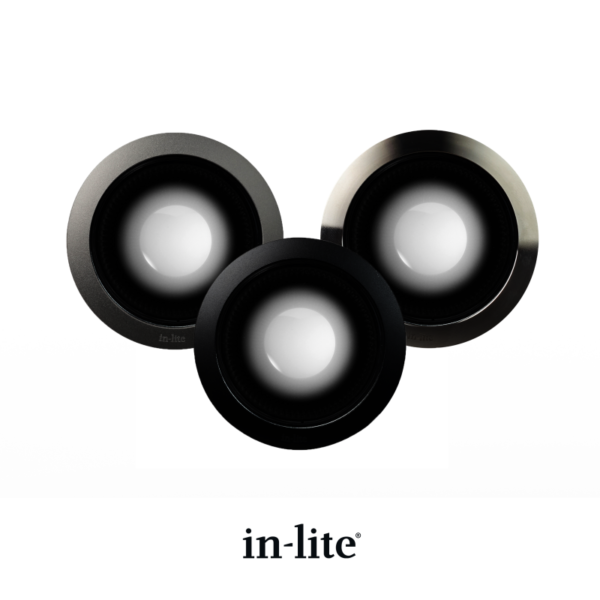 In-lite DOT – directe grondspot voor een sprankelend sterrenpad, in drie ringkleuren