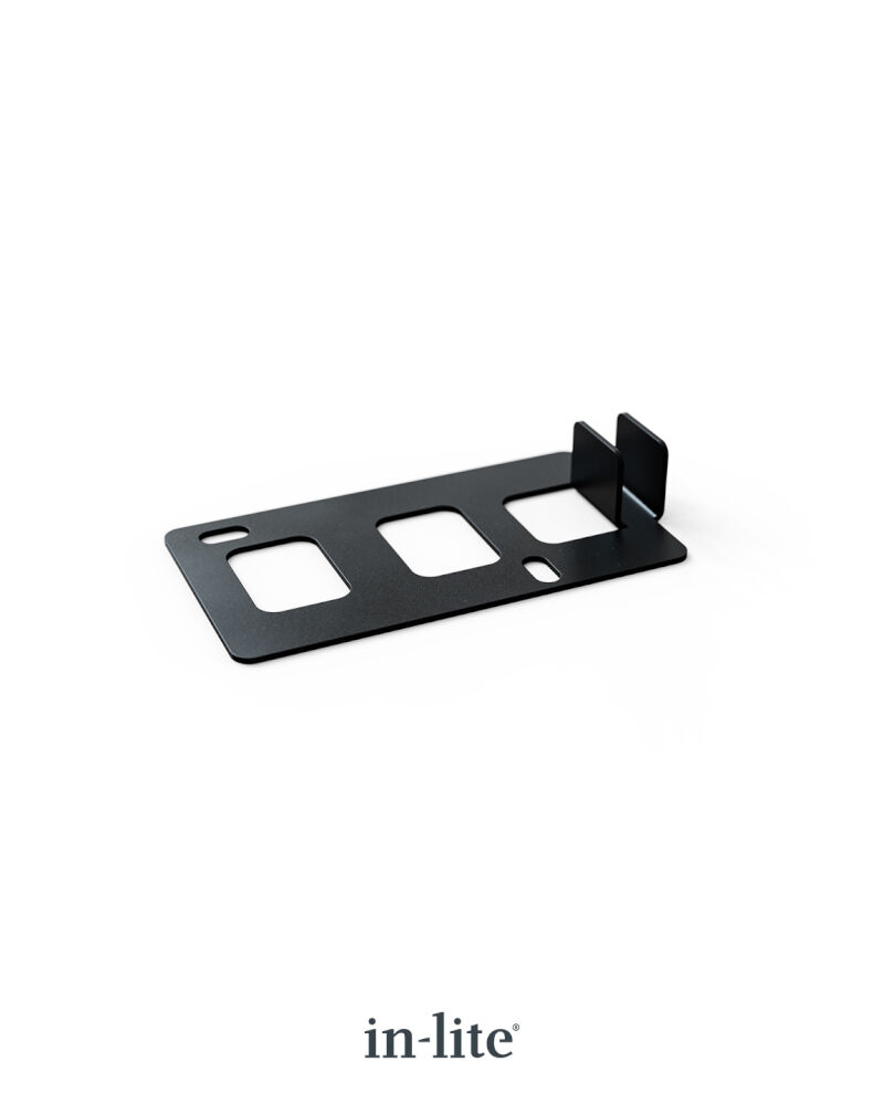 in-lite-evo-flex-fix-montageanker-productfoto.jpg In-lite EVO FLEX FIX – montageclip voor EVO FLEX op hout of metselwerk - Image 1
