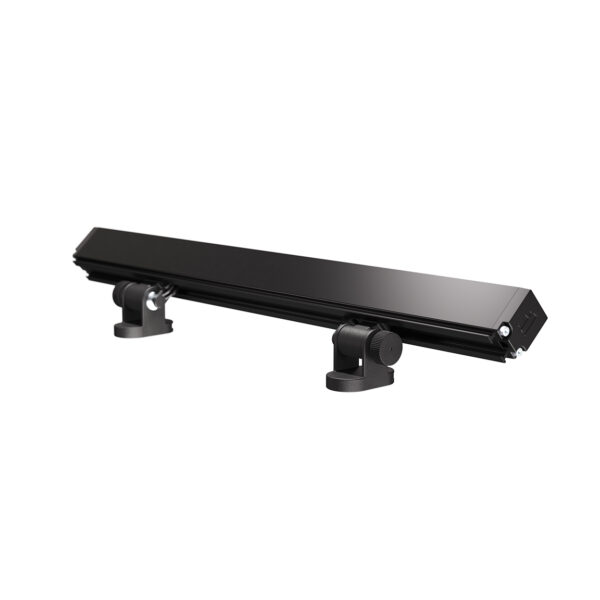 In-lite EVO FLOOD Black – brede verstelbare grondspot voor gevel en groen