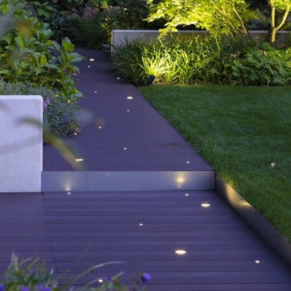 In-lite FUSION – zachte niet-verblindende grondspot voor routes, zonder afwerkring