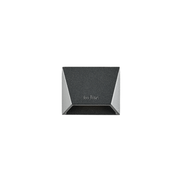 In-lite MINI WEDGE – kleine wandlamp met brede lichtuittrede voor lage muren en treden